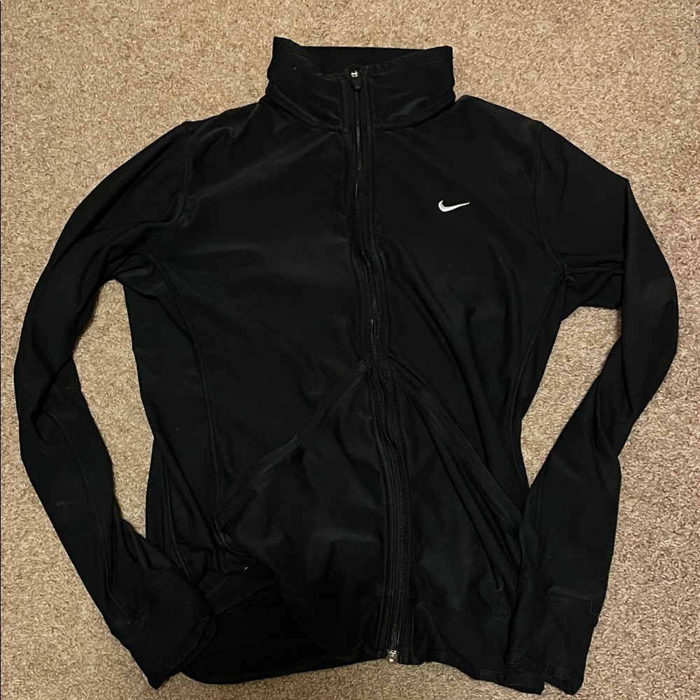 Nike Women's Black Full-Zip Jacket